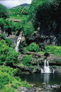 Waterfall in Hawaii