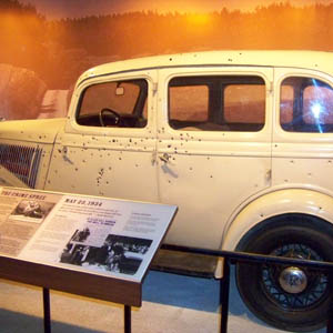 National Museum of Crime &  Punishment Car Display