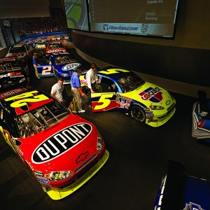 Race Similator at NASCAR Hall of Fame