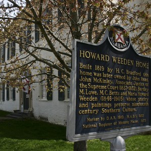 Weeden House Sign