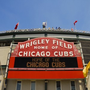 Wrigley Field Sign