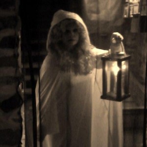 Ghost Image of a Lady with a Lantern